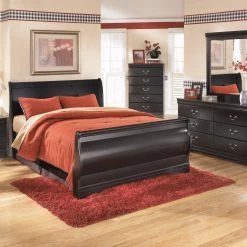 Ashley Beds Huey Vineyard Full Sleigh Bed - Vineyard