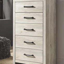 Ashley Bedroom Cambeck Whitewash Five Drawer Chest