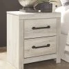 Ashley Cambeck Two Drawer Night Stand Bedroom