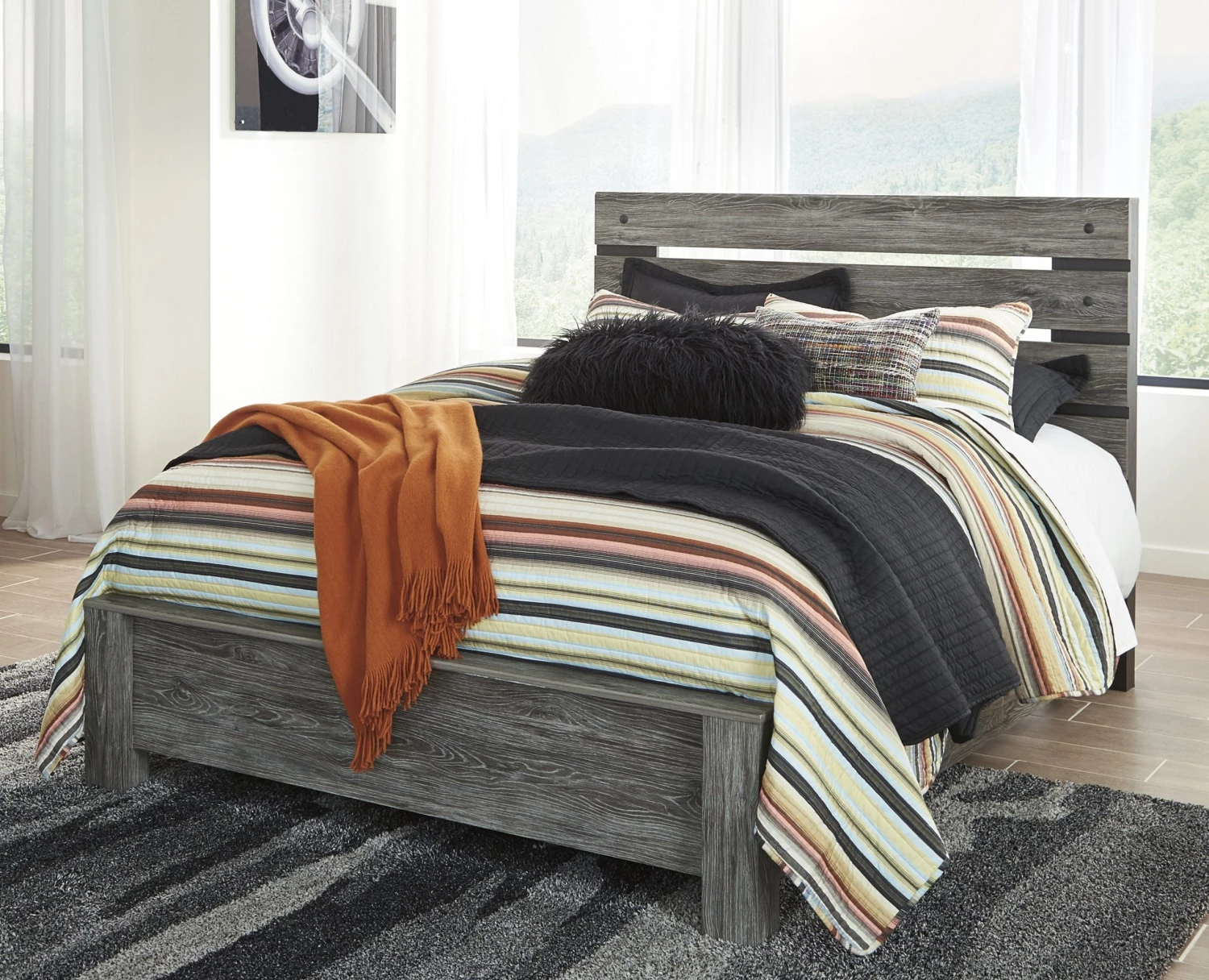 Ashley Beds Cazenfeld Queen Panel Bed 1 Ashley Beds Cazenfeld Queen Panel Bed