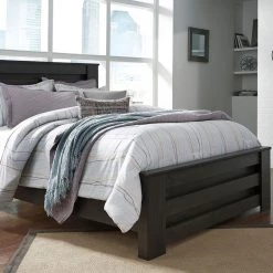 Ashley Brinxton Queen Metal Bed