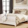 Ashley Willowton Queen Sleigh Bed - Whitewash Beds