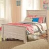 Ashley Beds Willowton Full Panel Bed - Whitewash