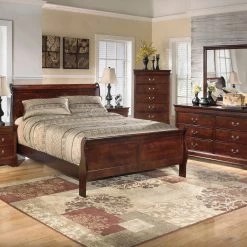 Ashley Bedroom Alisdair King Bed With Dresser Mirror & Nightstand