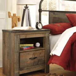 Ashley Trinell Brown One Drawer Night Stand
