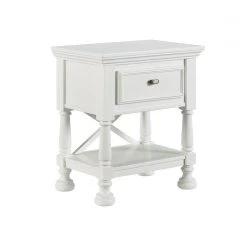 Ashley Bedroom Kaslyn White Queen Bed With Dresser Mirror & Nightstand