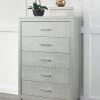 Ashley Olivet Silver Five Drawer Chest
