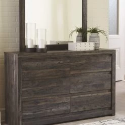Ashley Vay Bay Dresser And Mirror - Bay