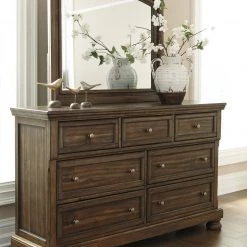 Ashley Flynnter Dresser And Mirror Dressers