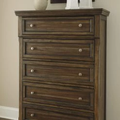 Ashley Flynnter Five Drawer Chest Bedroom
