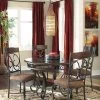 Ashley Glambrey Table & 4 Side Chairs Dining Room
