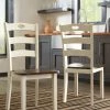 Ashley Woodanville Cream/Brown Dining Room Side Chair