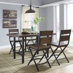 Ashley Kavara Table & 4 Barstools Dining Room