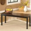 Ashley Owingsville Black/Brown Large Dining Room Bench Benches