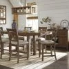 Ashley Moriville Table & 4 Bar Stools