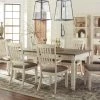 Ashley Dining Room Bolanburg Antique White Table And 4 Side Chairs