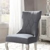 Ashley Coralayne Silver Finish Dining Upholstered Side Chair