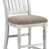Ashley Havalance White Counter Height Bar Stool Counter & Bar Stools