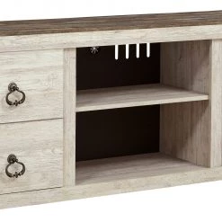 Ashley Willowton Large TV Stand With Fireplace Option