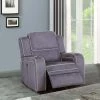 Global Living Room Catrall Gray Power Recliner