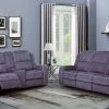 Global Catrall Gray Power Reclining Sofa Living Room