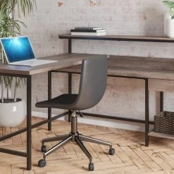 Ashley Arlenbry LDesk With Storage Desks