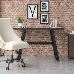 Ashley Camiburg Warm Brown Home Office Small Desk