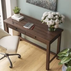 Ashley Camiburg Warm Brown Home Office Desk