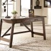 Ashley Baldridge Rustic Brown Home Office Large Leg Desk