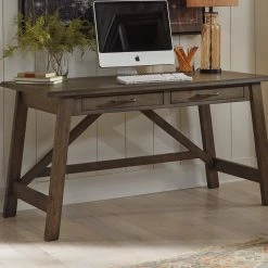 Ashley Johurst Brown Home Office Large Leg Desk