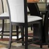Home Elegance Dining Room Daisy White Counter Height Chair