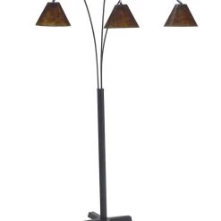 Ashley Sharde Black Metal Arc Lamp