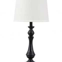 Ashley Accents Kian Black/White Poly Table Lamp