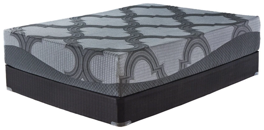 Mattresses 12 Inch Ashley Hybrid Gray Mattress And Foundation 2 Mattresses 12 Inch Ashley Hybrid Gray Mattress And Foundation