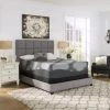 14 Inch Ashley Hybrid Gray Mattress And Foundation Mattresses