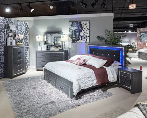 Ashley Lodanna Full Bed With Footboard Storage Beds 1 Ashley Lodanna Full Bed With Footboard Storage Beds