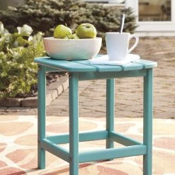 Ashley All Dining Tables Sundown Treasure Turquoise End Table