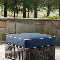 Ashley Ottomans Grasson Lane Ottoman With Cushion