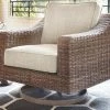 Ashley Beachcroft Swivel Lounge Chair Outdoor