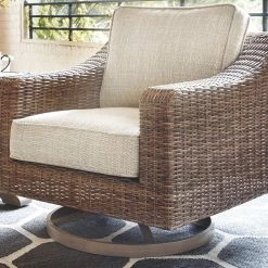 Ashley Beachcroft Swivel Lounge Chair Outdoor
