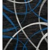 Ashley Accents Jenue Black/Gray/Blue Large Rug