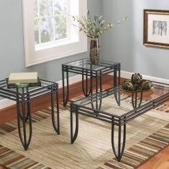 Ashley Living Room Exeter Occasional Table Set