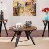 Ashley Ingel Two-tone Brown Occasional Table Set (set Of 3) Living Room