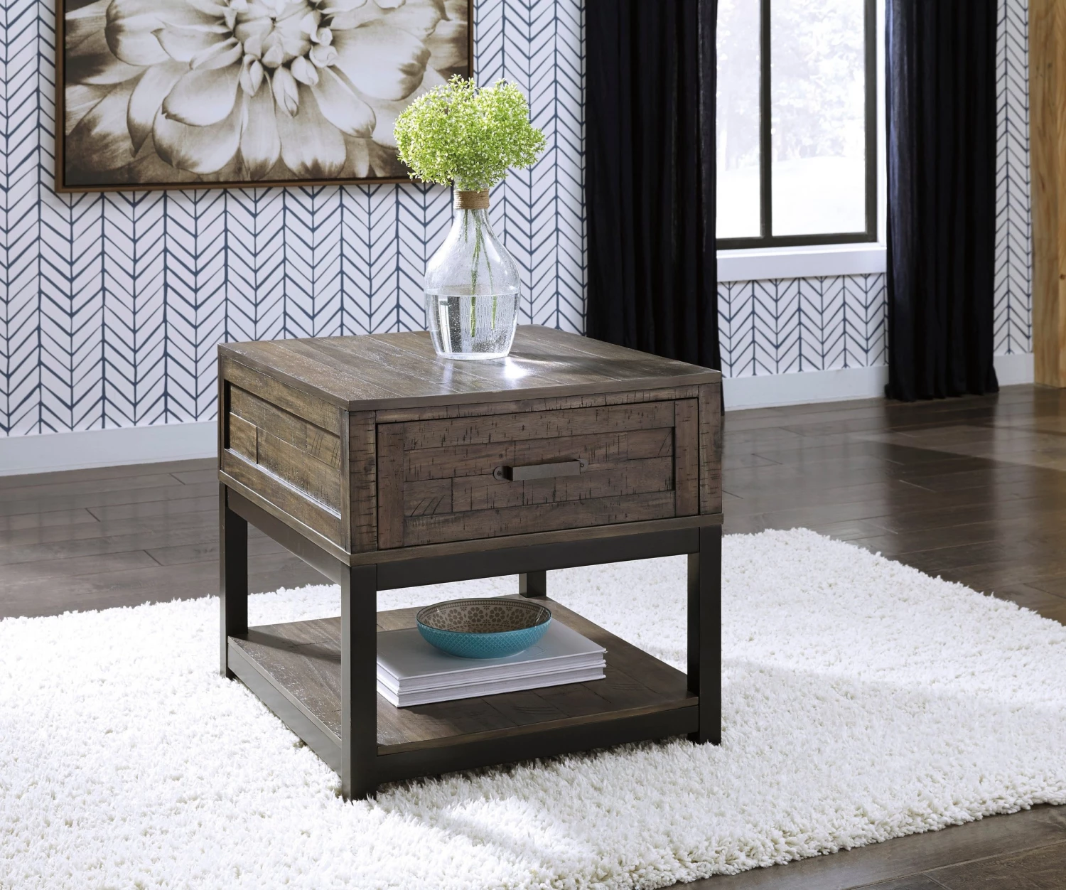 Ashley Living Room Johurst Rectangular End Table 1 Ashley Living Room Johurst Rectangular End Table