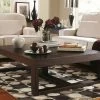 Ashley Living Room Watson Dark Brown Finish Rectangular Cocktail Table