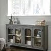 Ashley Mirimyn Antique Gray Door Accent Cabinet Cabinets