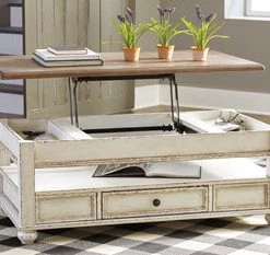 Ashley Living Room Lift Top Cocktail Table