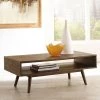 Ashley Living Room Kisper Dark Brown Rectangular Cocktail Table