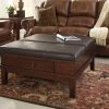 Ashley Gately Medium Brown Ottoman Cocktail Table