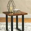 Ashley Living Room Browsard Square End Table